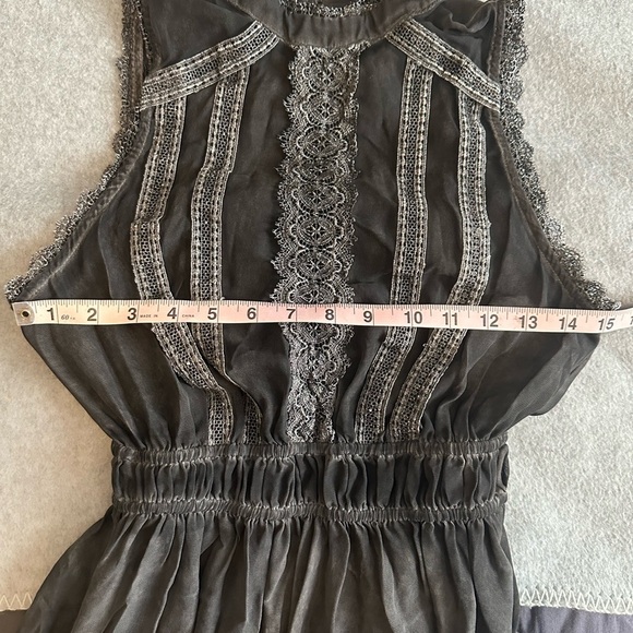 Altar’d State black washed out sleeveless dress size S - Picture 7 of 8